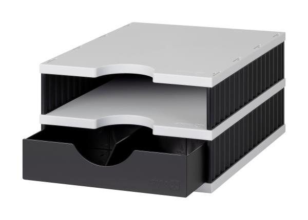 Styro ablagesystem styrodoc 268-0102.9895s bk/grau,2 fächer 248x331x154mm - Styro-268-0102.9895s-7612176084178-02.jpg