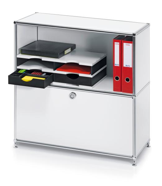 Styro styrodoc duo set 268-0202.989 schwarz/grau 4 fächer - Styro-268-0202.989-7612176081368-03.jpg