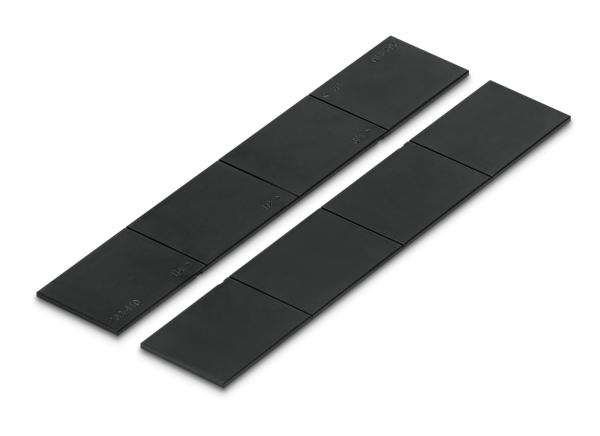 Styro unterteilungsset styrodoc 268-430.95 schwarz 2 quer - Styro-268-43095-7612176081382