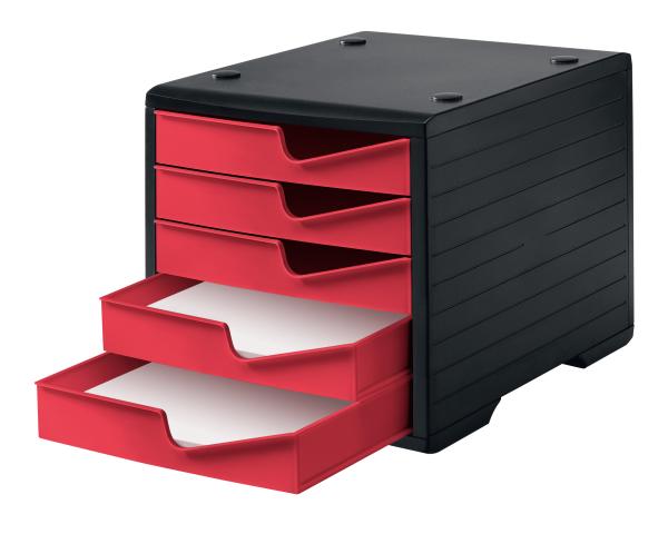 Styro styroswingbox mit 5 schubl. 275-8430.2292 cranberry/gehäuse schwarz - Styro-275-8430.2292-7612176086394-03.jpg