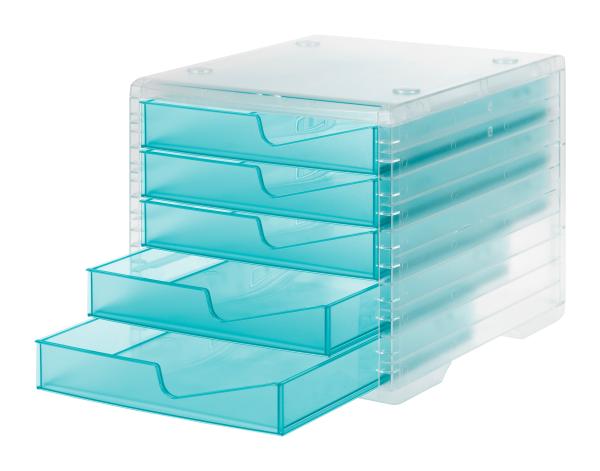 Styro styroswingbox light 275-8430.25222 aqua/transluz. 5 schubladen - Styro-275-8430.25222-7612176088886-02.jpg