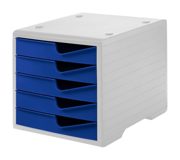 Styro styroswingbox 275-8430.352 blau/grau 5 schubladen - Styro-275-8430352-7612176088794