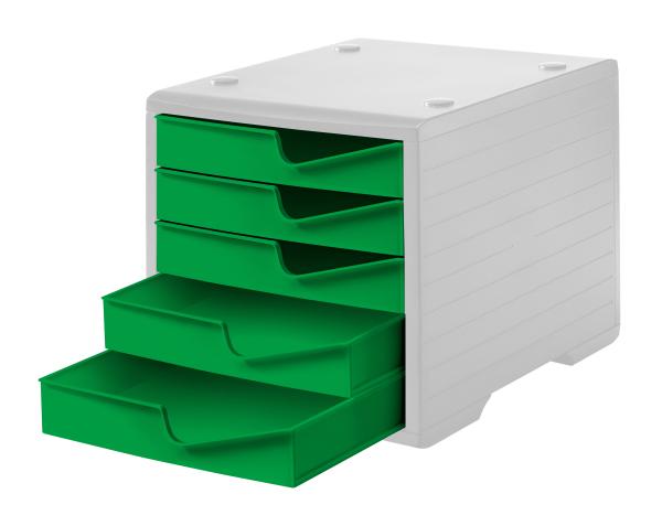 Styro styroswingbox 275-8430.5182 gecko/grau 5 schubladen - Styro-275-8430.5182-7612176088879-02.jpg