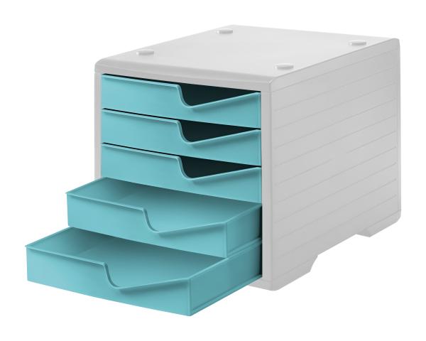Styro styroswingbox 275-8430.5282 aqua/grau 5 schubladen - Styro-275-8430.5282-7612176088824-02.jpg