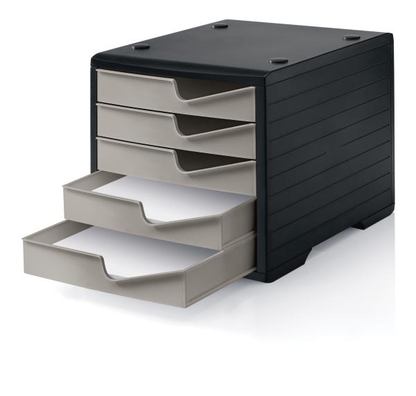 Styro styroswingbox mit 5 schubl. 275843075 taupe/gehäuse schwarz - Styro-275843075-7612176079303-02.jpg