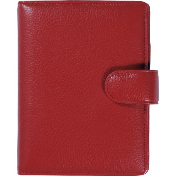 Succes agenda senior ringbuch cadiz 84536545u leder rot 13x17.8cm - Succes-84536545u-8717481150293