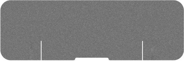 Suono tischtrennwand l 180x59x2.4cm 1111.l24.3800 desk plain, grau - Suono-1111l243800-7640439763232