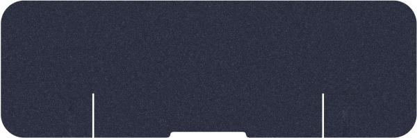 Suono tischtrennwand l 180x59x2.4cm 1111.l24.4700 desk plain, blau - Suono-1111l244700-7640439763263
