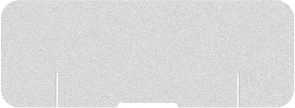 Suono tischtrennwand m 160x59x2.4cm 1111.m24.0400 desk plain, weiss - Suono-1111m240400-7640439763270