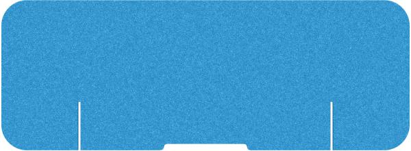 Suono tischtrennwand m 160x59x2.4cm 1111.m24.3700 desk plain, blau - Suono-1111m243700-7640439763300