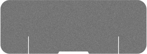 Suono tischtrennwand m 160x59x2.4cm 1111.m24.3800 desk plain, grau - Suono-1111m243800-7640439763317