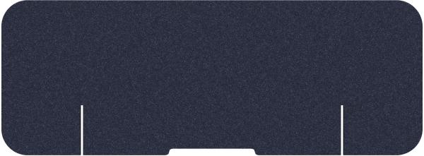 Suono tischtrennwand m 160x59x2.4cm 1111.m24.4700 desk plain, blau - Suono-1111m244700-7640439763348