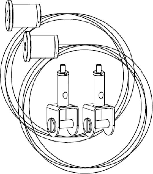 Suono adapt stahlseile 2 stk. 1200.z24.0000 ersatzteil - Suono-1200z240000-7640439763362