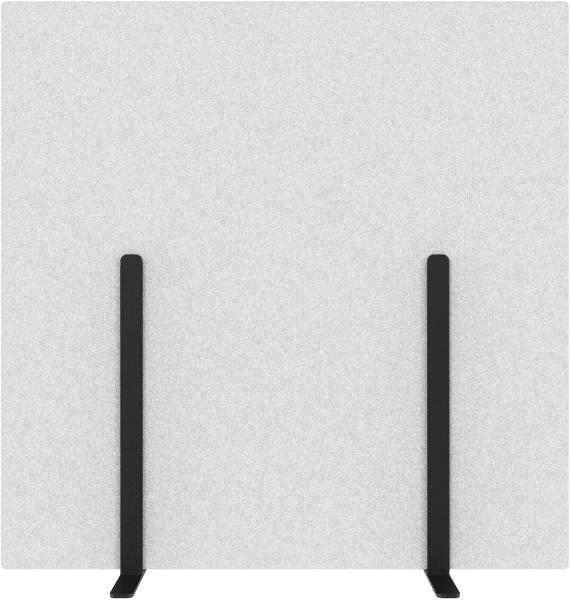 Suono trennwand l 180x180x2.4cm 1311.l24.0400 stand, weiss - Suono-1311l240400-7640439763850