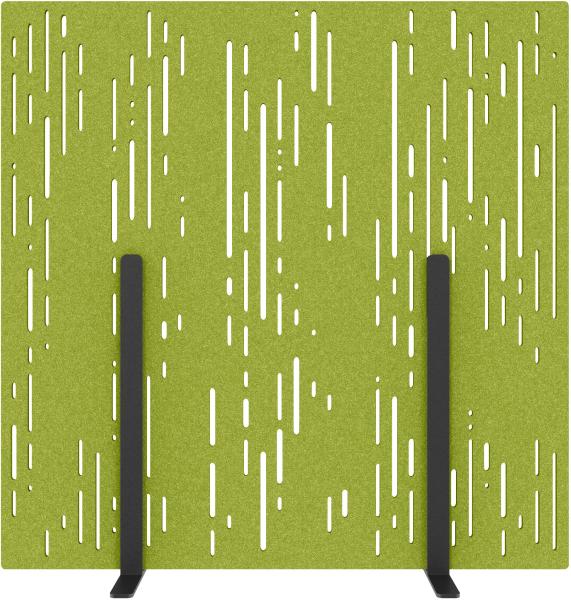 Suono trennwand l 180x180x2.4cm 1311.l24.1302 stand, grün - Suono-1311l241302-7640439763911