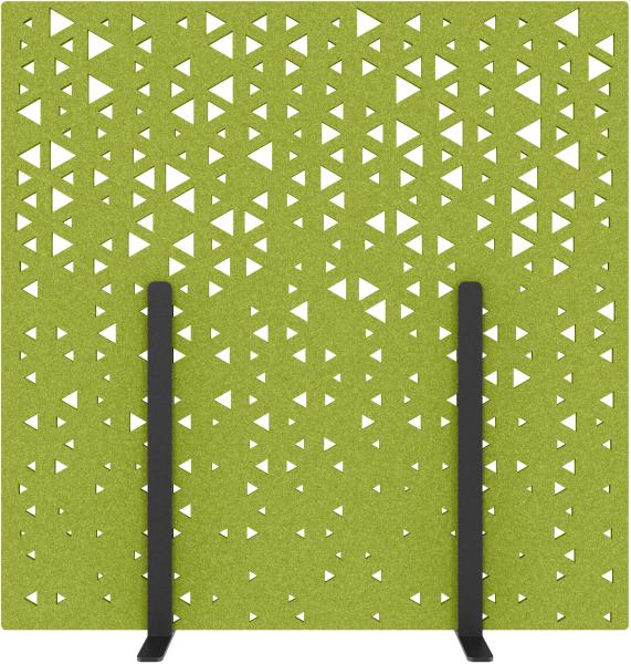 Suono trennwand l 180x180x2.4cm 1311.l24.1303 stand, grün - Suono-1311l241303-7640439763928