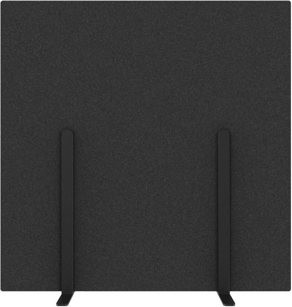 Suono trennwand l 180x180x2.4cm 1311.l24.2600 stand, schwarz - Suono-1311l242600-7640439763935