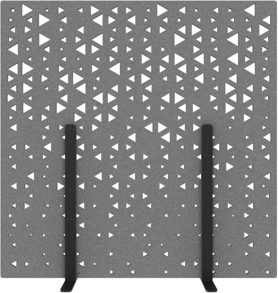 Suono trennwand l 180x180x2.4cm 1311.l24.3803 stand, grau - Suono-1311l243803-7640439764048