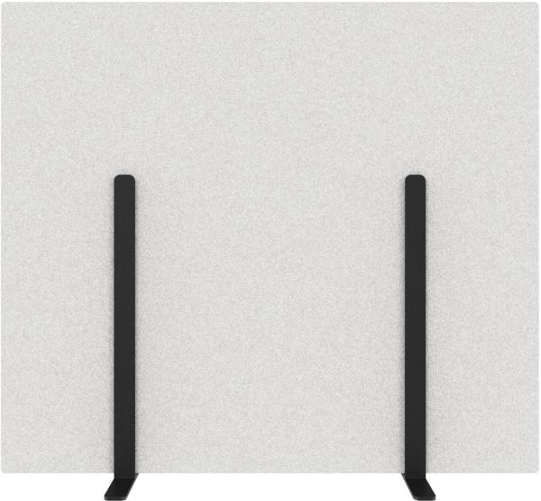 Suono trennwand m 160x140x2.4cm 1311.m24.0400 stand, weiss - Suono-1311m240400-7640439764178