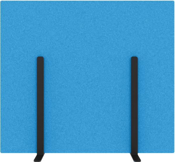 Suono trennwand m 160x140x2.4cm 1311.m24.3700 stand, blau - Suono-1311m243700-7640439764291