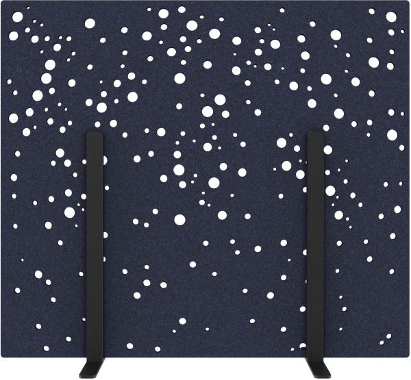Suono trennwand m 160x140x2.4cm 1311.m24.4701 stand, blau - Suono-1311m244701-7640439764468