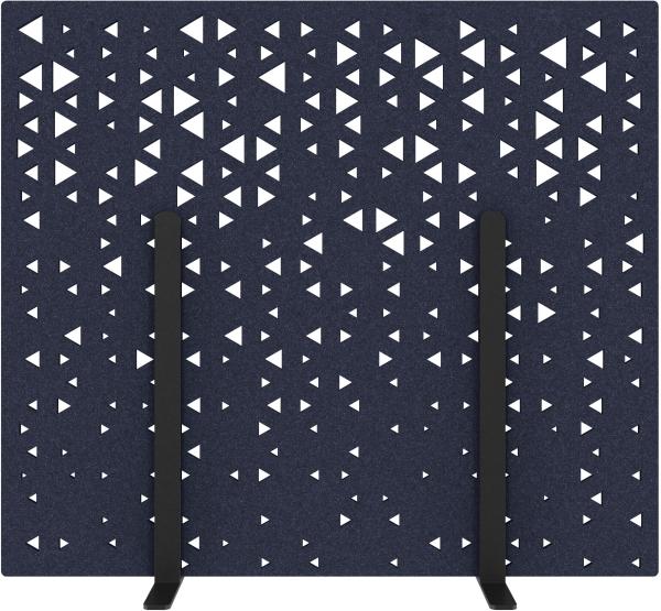 Suono trennwand m 160x140x2.4cm 1311.m24.4703 stand, blau - Suono-1311m244703-7640439764482