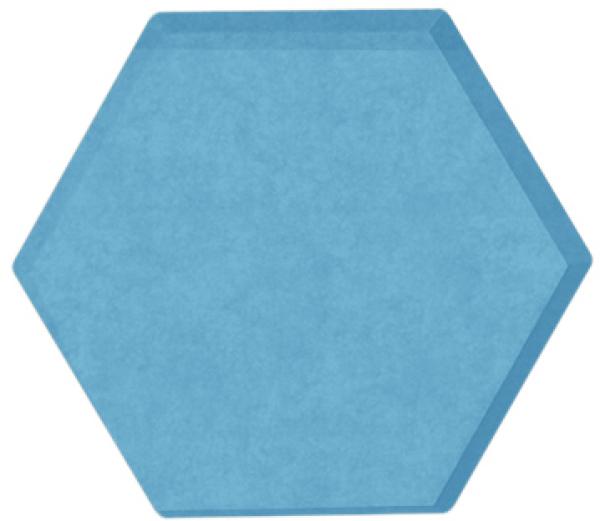 Suono wandelement 16x14x5cm 3116.m09.3700 tiles 3d, hexa, blau 10 stk. - Suono-3116m093700-7640439764994