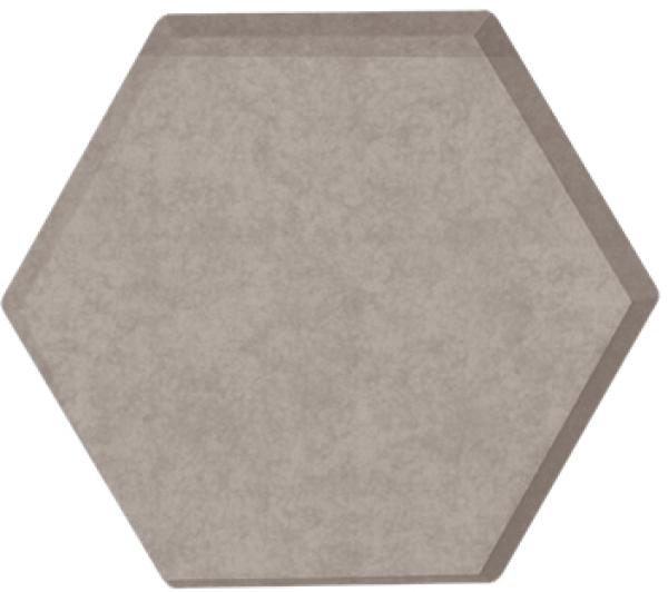 Suono wandelement 16x14x5cm 3116.m09.3900 tiles 3d, hexa, braun 10 stk. - Suono-3116m093900-7640439765014