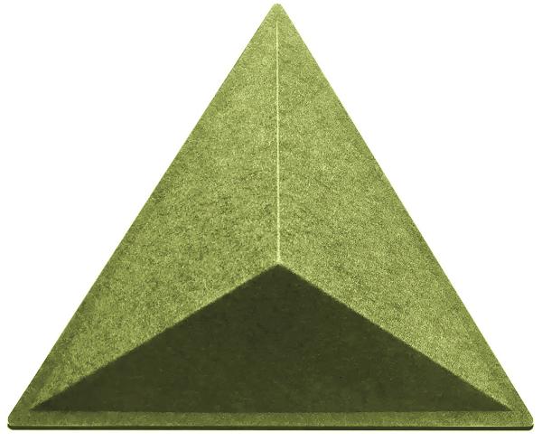 Suono wandelement 48x42x8cm 3117.u09.1300 tiles 3d, cone, grün 6 stk. - Suono-3117u091300-7640439765137