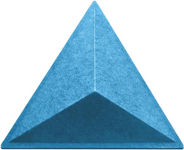 Suono wandelement 48x42x8cm 3117.u09.3700 tiles 3d, cone, blau 6 stk. - Suono-3117u093700-7640439765151