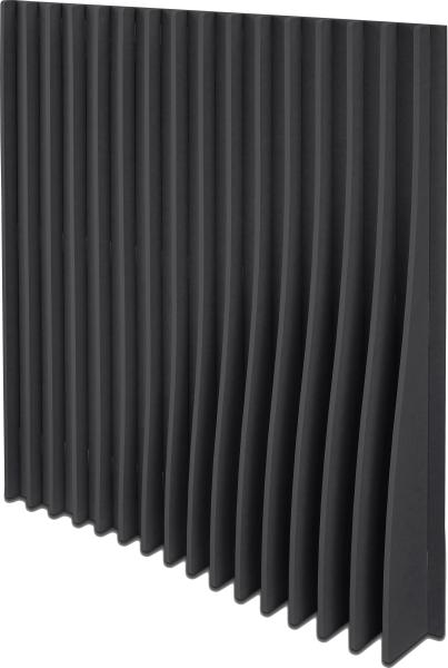 Suono wandelement 120x120x16cm 3332.u12.2600 blades, schwarz - Suono-3332u122600-7640439765410