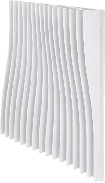 Suono wandelement 120x120x16cm 3333.u12.0400 blades, weiss - Suono-3333u120400-7640439765441