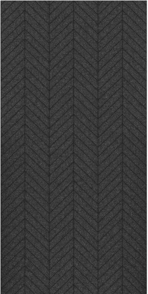 Suono wandelement 240x120x1.2cm 3411.u12.2650 structure, schwarz 2 stk. - Suono-3411u122650-7640439765564