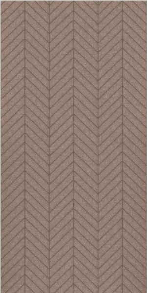 Suono wandelement 240x120x1.2cm 3411.u12.3950 structure, braun 2 stk. - Suono-3411u123950-7640439765687