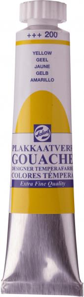 Talens plakatfarbe 20ml 08042002 gelb - Talens-08042002-8712079054595