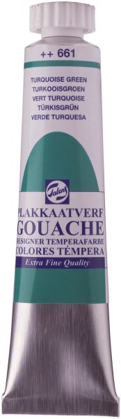 Talens plakatfarbe 20ml 08046612 türkis - Talens-08046612-8712079055073