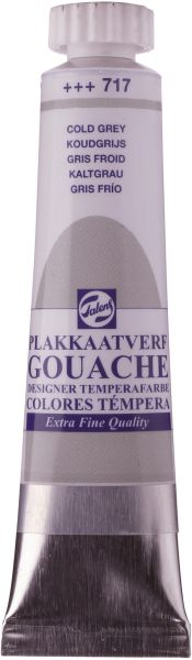 Talens plakatfarbe 20ml 08047172 kaltgrau - Talens-08047172-8712079055097