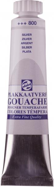 Talens plakatfarbe 20ml 08048002 silber - Talens-08048002-8712079055127