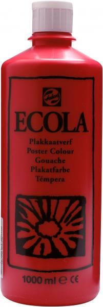 Talens plakatfarbe 1000ml 09713340 rot - Talens-09713340-8712079011680