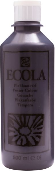 Talens plakatfarbe 500ml 09727000 schwarz - Talens-09727000-8712079011925