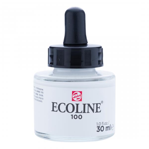 Talens deckfarbe ecoline 30ml 11251001 white - Talens-11251001-8712079406929