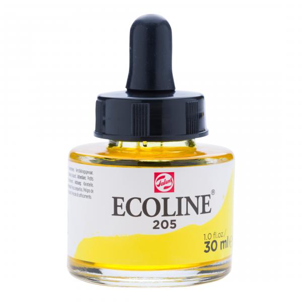Talens deckfarbe ecoline 30ml 11252051 lemon yellow - Talens-11252051-8712079406950