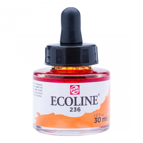 Talens deckfarbe ecoline 30ml 11252361 light orange - Talens-11252361-8712079407001