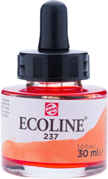 Talens deckfarbe ecoline 30ml 11252371 deep orange - Talens-11252371-8712079407018