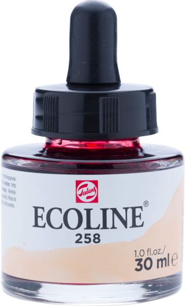 Talens deckfarbe ecoline 30ml 11252581 apricot - Talens-11252581-8712079407391