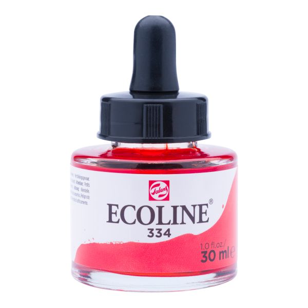 Talens deckfarbe ecoline 30ml 11253341 scarlet - Talens-11253341-8712079407063