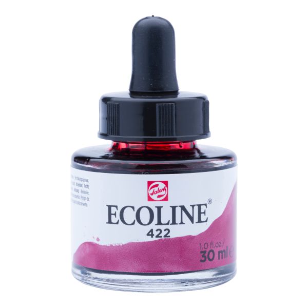 Talens deckfarbe ecoline 30ml 11254221 reddish brown - Talens-11254221-8712079407148