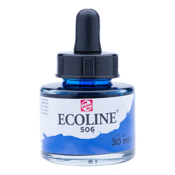 Talens deckfarbe ecoline 30ml 11255061 ultram.dp - Talens-11255061-8712079407162