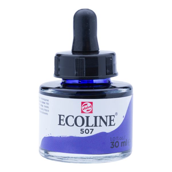Talens deckfarbe ecoline 30ml 11255071 ultram.violet - Talens-11255071-8712079407179