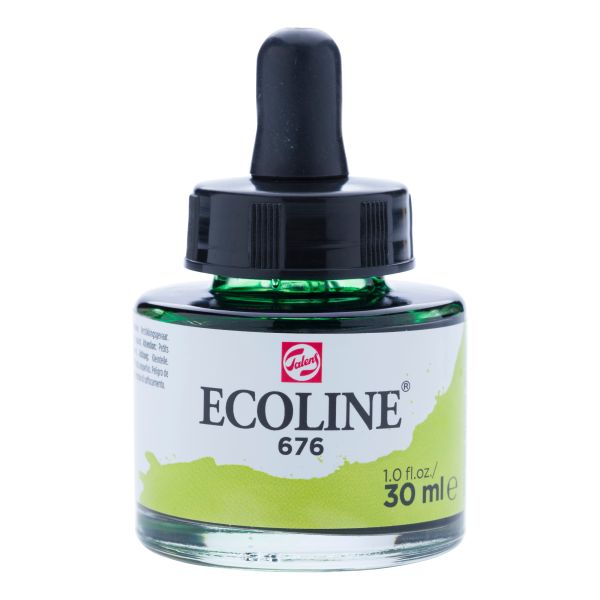 Talens deckfarbe ecoline 30ml 11256761 grass green - Talens-11256761-8712079407346